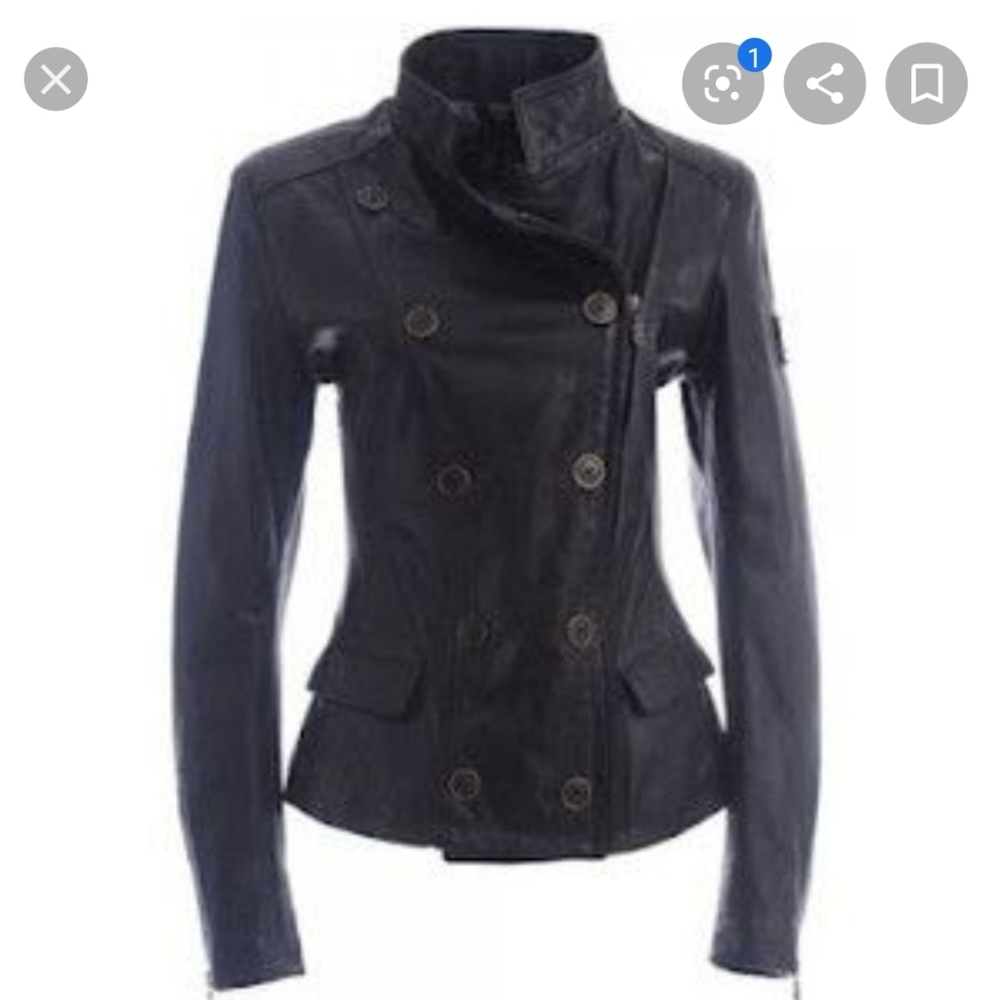 ISO belstaff leather jacket